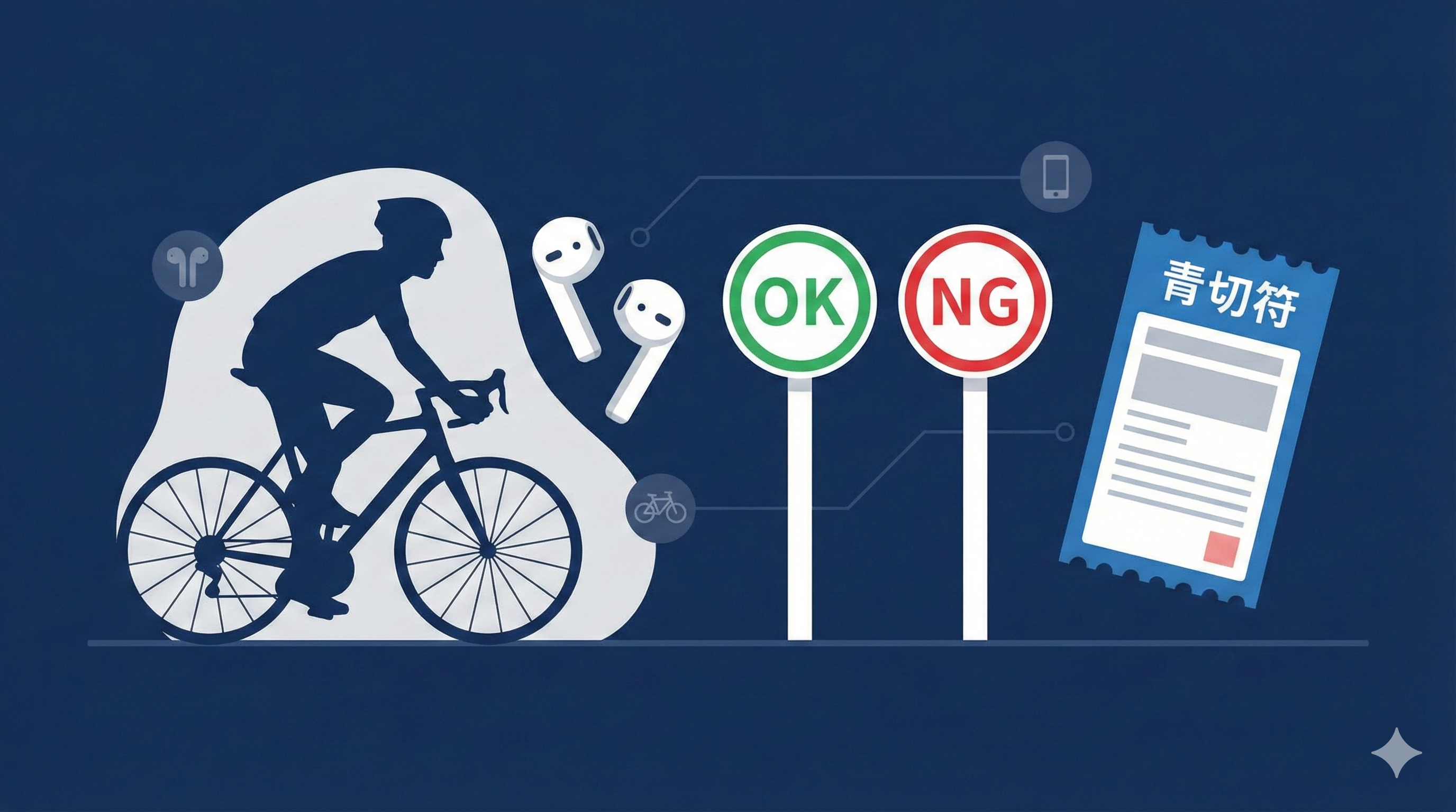 2026年4月改正｜自転車イヤホン使用ルール完全ガイド