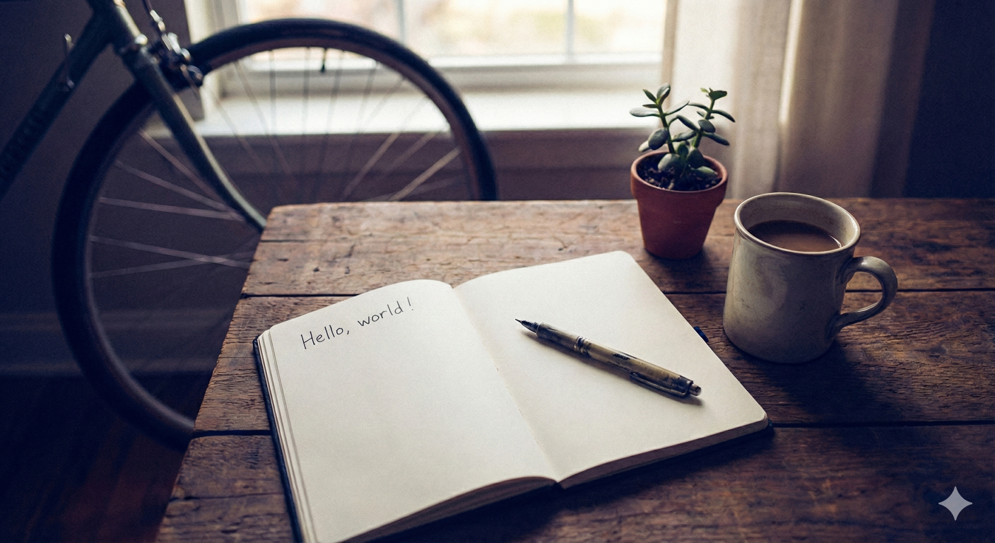 ブログを始めました